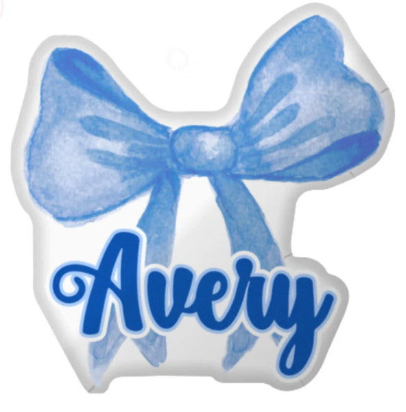 Custom Bow Pillow