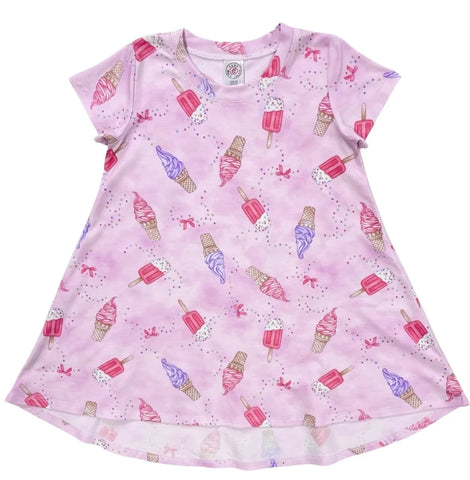 Ice Cream SHORT SLEEVE Dress