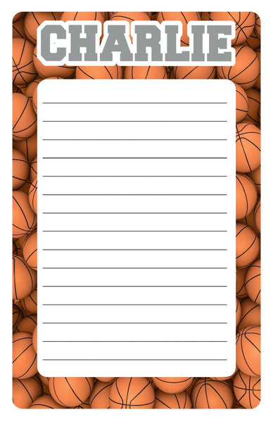 Custom Lined Notepad