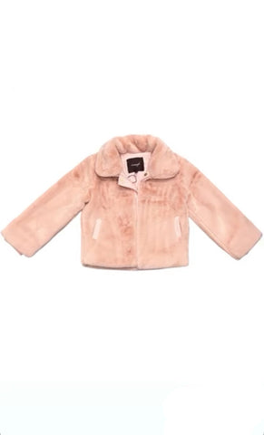 Pink Faux Fur Coat (7)