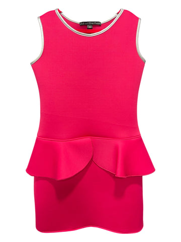 Pink Scuba Dress (sz 14)