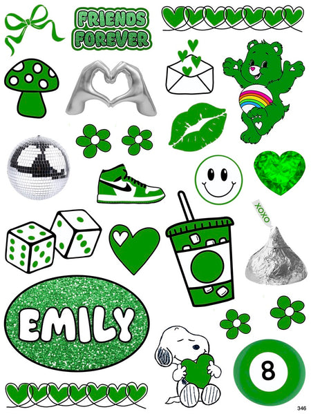 Custom Cling-It Sheets 9x12