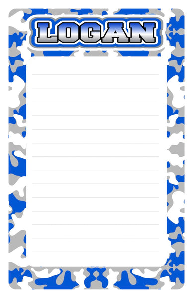 Custom Lined Notepad