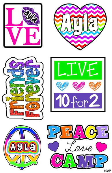 Custom Cling-It Sheets 9x12