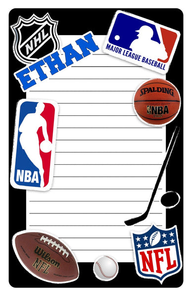 Custom Lined Notepad