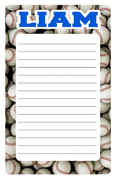 Custom Lined Notepad