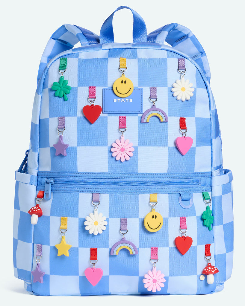 Kane Double Pocket - Charms Blue Check