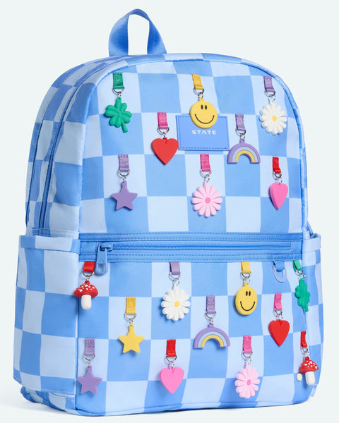 Kane Double Pocket - Charms Blue Check