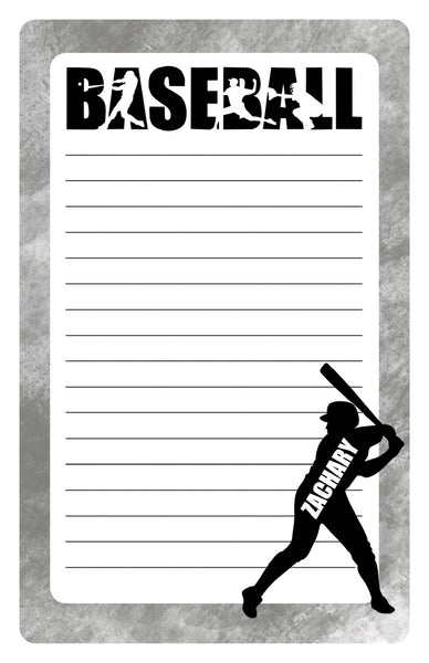 Custom Lined Notepad