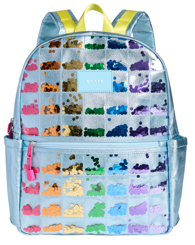 State Bags Kane Double Pocket Backpack- Sequins