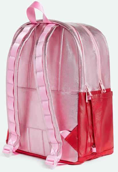 Kane Double Pocket - Pink & Red Color Block