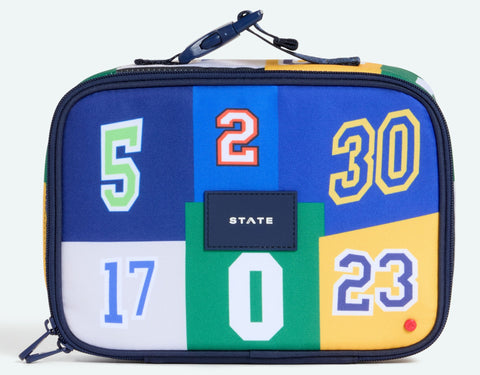 Rodgers Lunch Box-Varsity Numbers