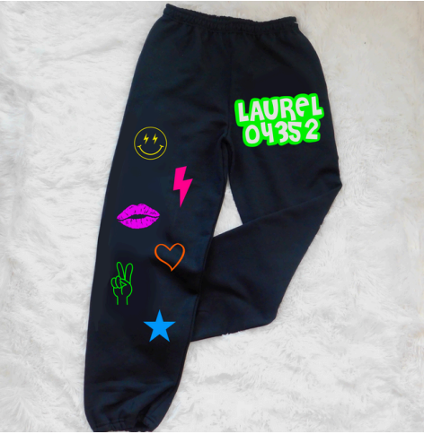 Neon Decal Sweatpants
