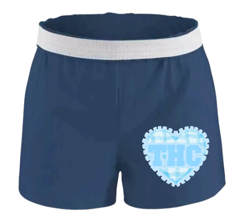 Plaid Heart Shorts