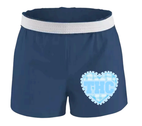 Plaid Heart Shorts