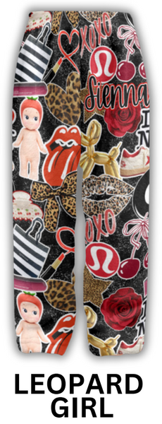 Minky Pajama Pants- Girls
