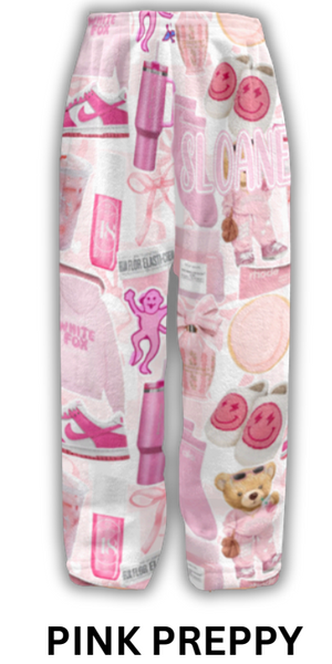 Minky Pajama Pants- Girls