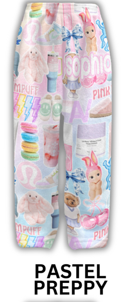 Minky Pajama Pants- Girls