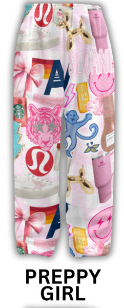 Minky Pajama Pants- Girls