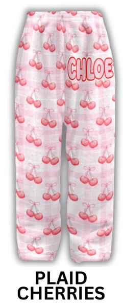 Minky Pajama Pants- Girls