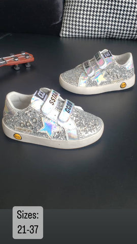 Silver Gia Sneaker