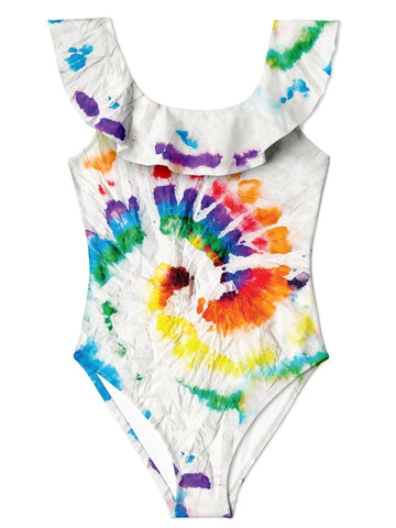 Crazy Candy Ruffle Swimsuit