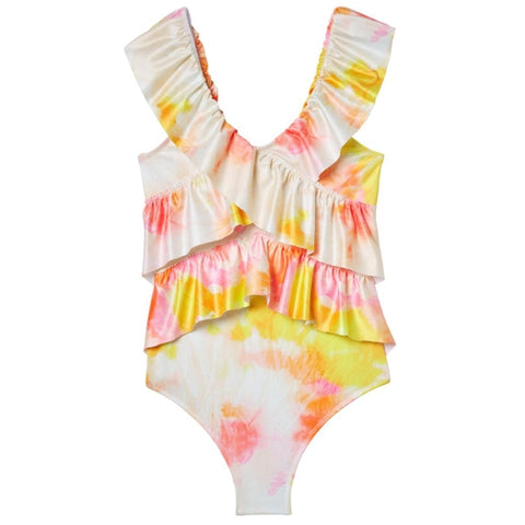 Citrus Y Ruffle Swimsuit