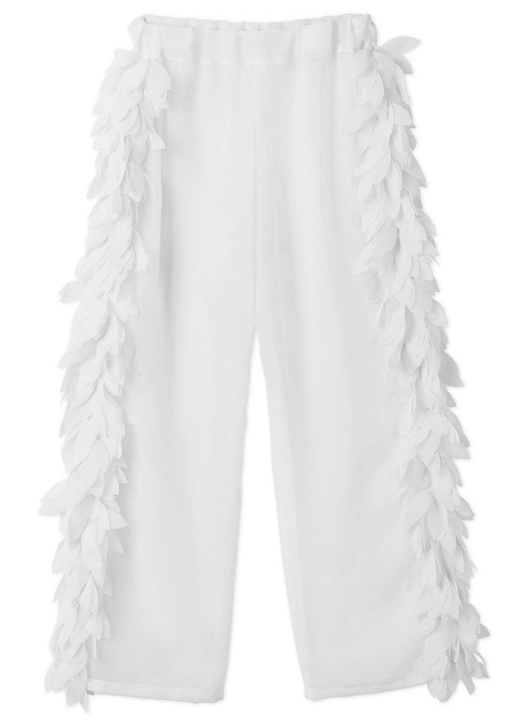 White Petal Pants