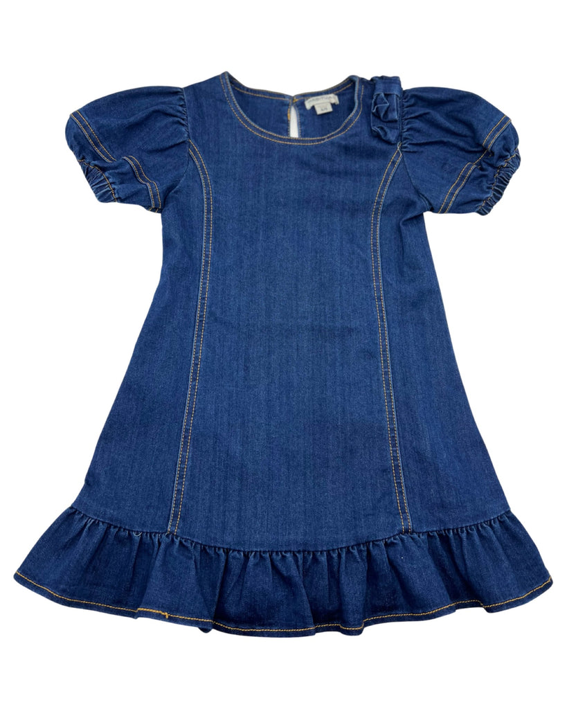 Flounce Denim Dress (sz 4/5) Stella Mara Flounce Denim Dress (sz 4/5) Stella Mara