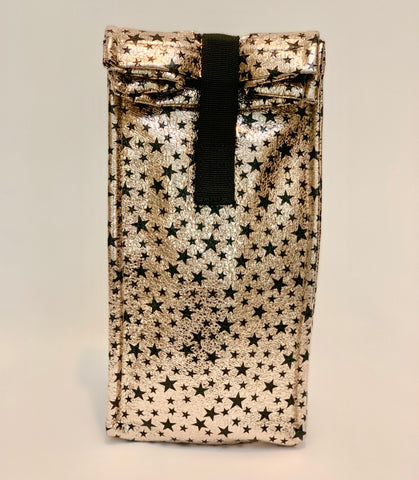 Scattered Star Snack Bag- Rose Gold