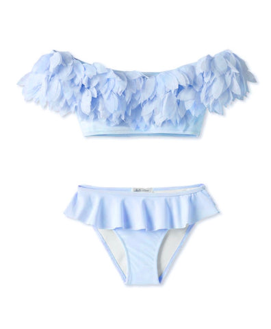 Sky Blue Petals Bikini