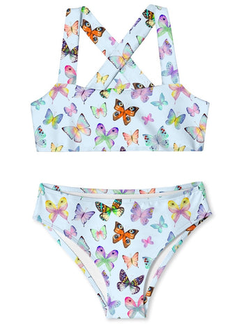 More Butterflies Bandeau Bikini