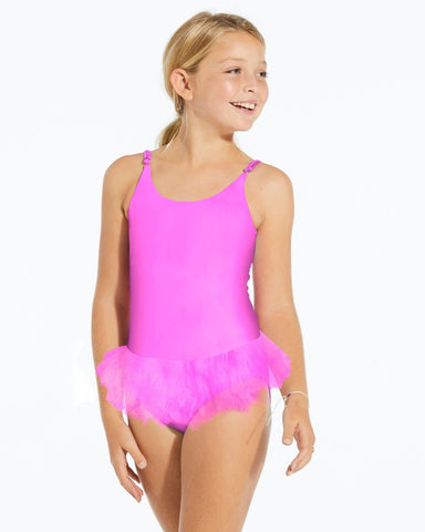 Neon Pink Swimsuit