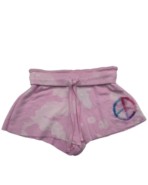 Pink Bleach T-Shirt & Shorts (Set)