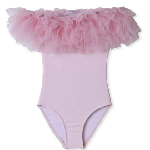 Pink Tulle Swimsuit