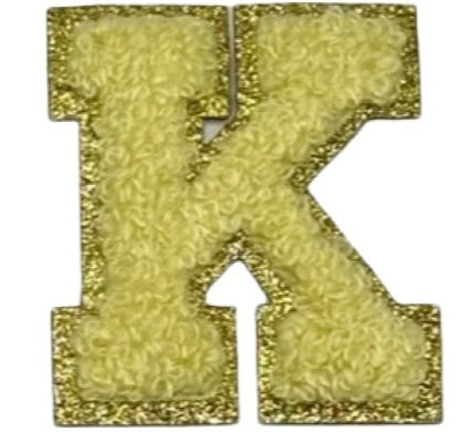 Letter Patches (Chenille)