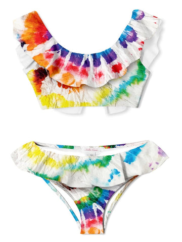 Crazy Candy Ruffle Bikini