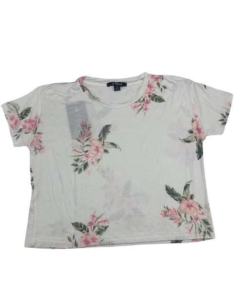 Floral T-shirt and Skirt (set)