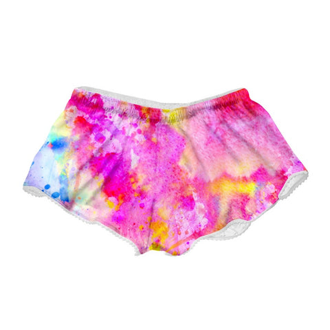 Celebrate Pink Tie Dye Shorts