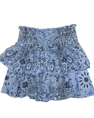 Light Blue Bandana Skirt