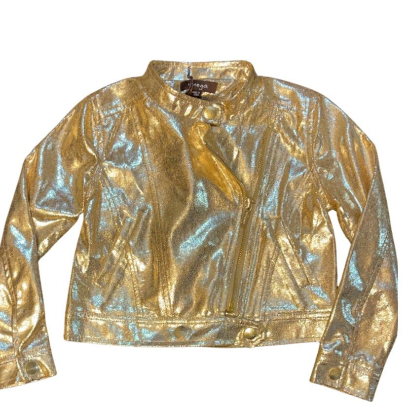 Gold Metallic Jacket (sz 4)