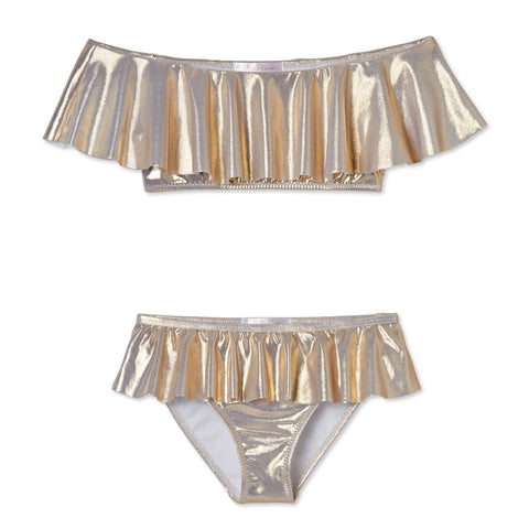 Gold Metallic Bikini