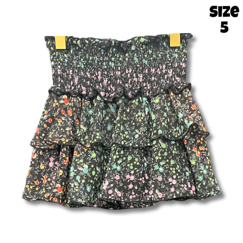 Multicolor Floral Skirt