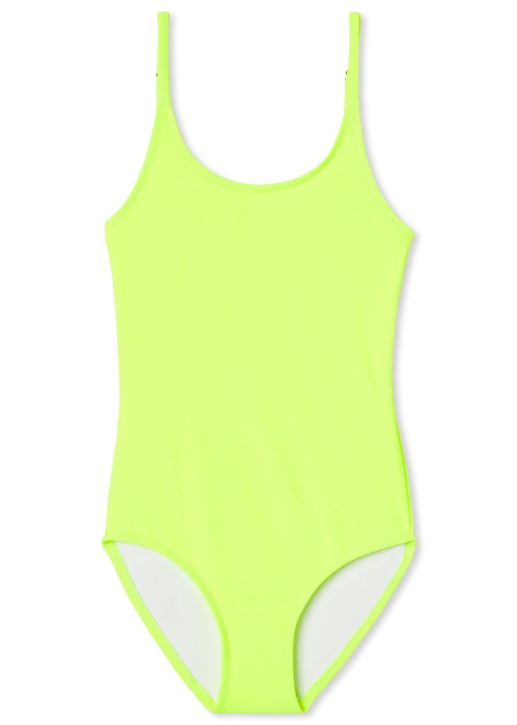 Neon Yellow Swimsuit