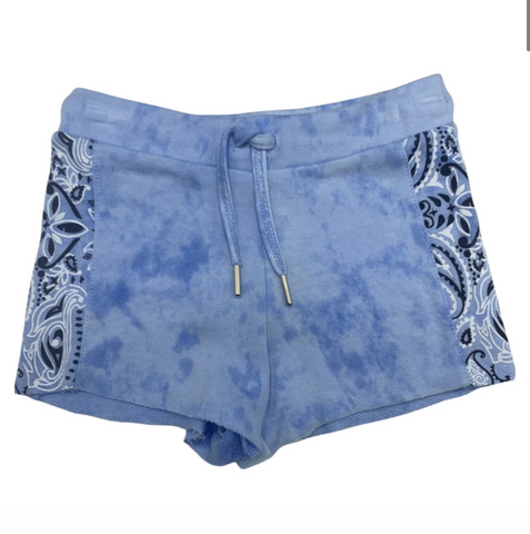 Light Blue Bandana Shorts (sz 5)