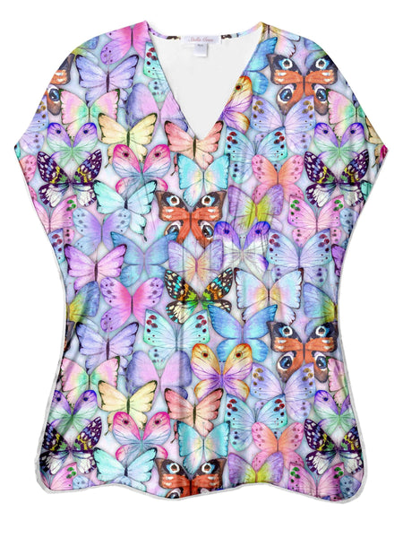 1000 BUTTERFLIES poncho