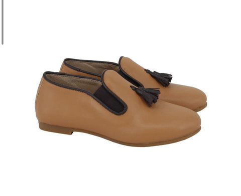 Brown Tassels Shoe