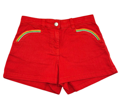 Red Rainbow Shorts (sz 10)