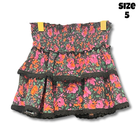 Brights Floral Skirt