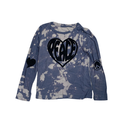 Blue Tie Dye long sleeve shirt